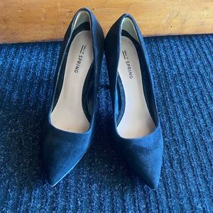 Black High Heels - Stiletto Heel - Spring